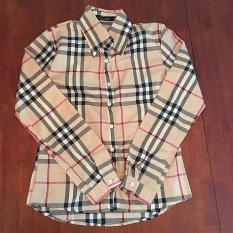 bold burberry looks|burberry plaid shirt look alike.